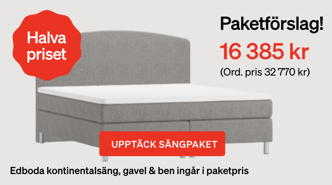 Edboda sängpaket förslag